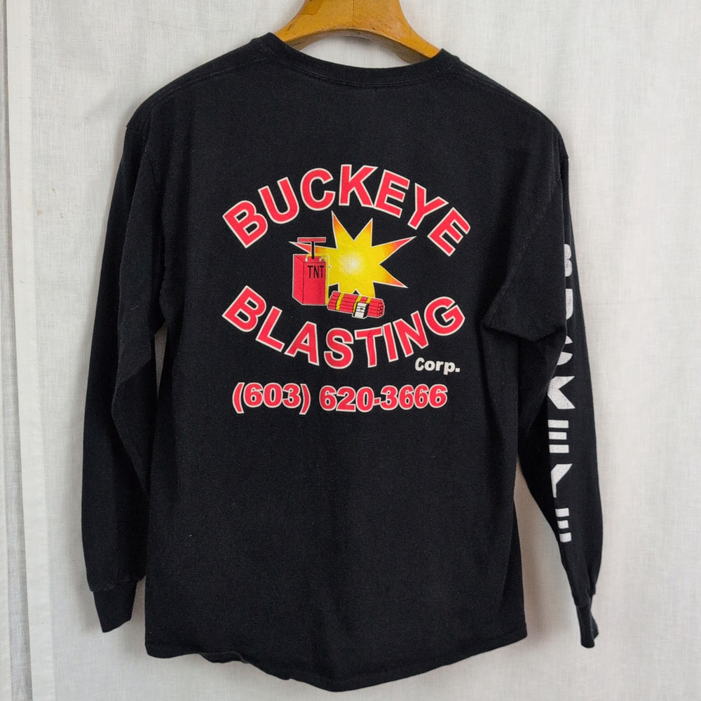 Buckeye Blasting Corp Explosives Long Sleeve T-Shirt XL